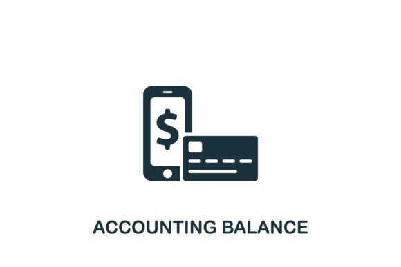 Accounting Balance Graphics for Modern Branding