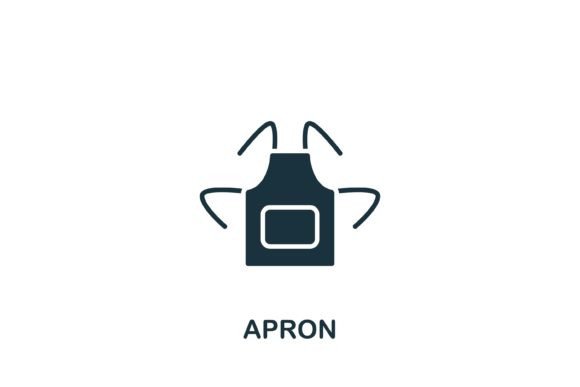 Apron Icon: A Versatile Graphic for Local Branding