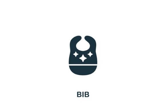 Bib Icon Graphics for Digital Sellers