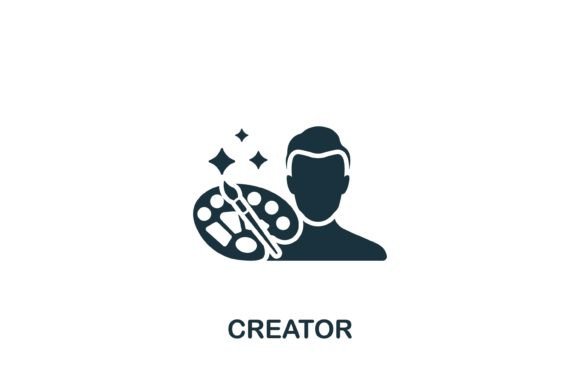 Creator Icon Graphics for Digital Sellers