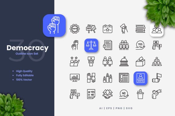 Democracy Icons