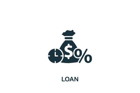 Loan Icon Graphics for Modern Design