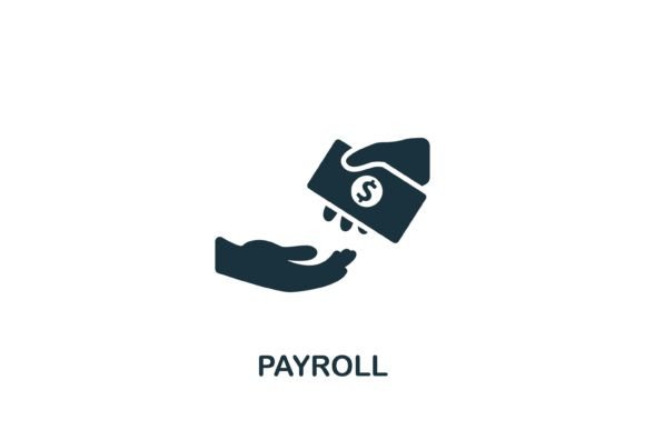 Payroll Icon: A Modern Graphic Design Asset for Content Publishers