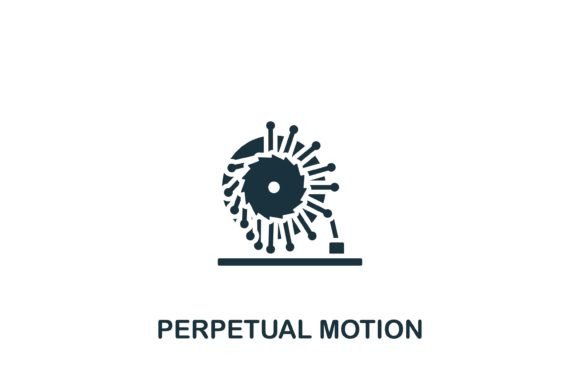Perpetual Motion Icon for Modern Branding