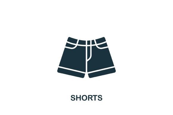 Shorts Icon: A Versatile Graphic Design Asset