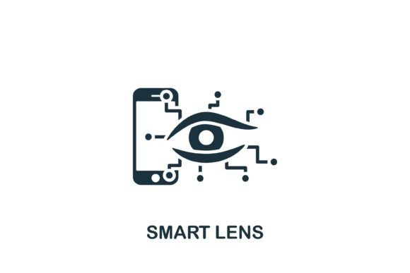 Smart Lens Icon for Modern Branding