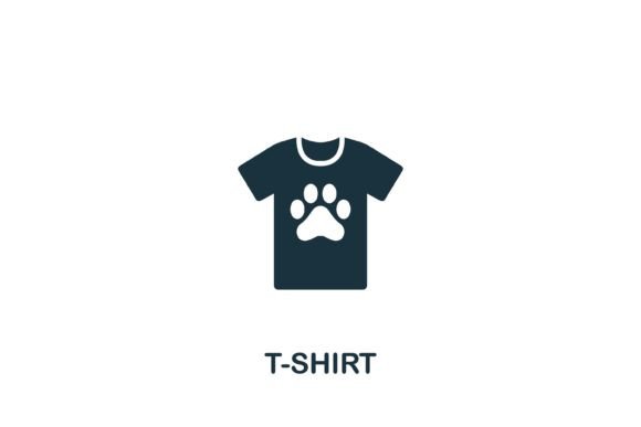 T-Shirt Icon Graphics for Modern Web Design