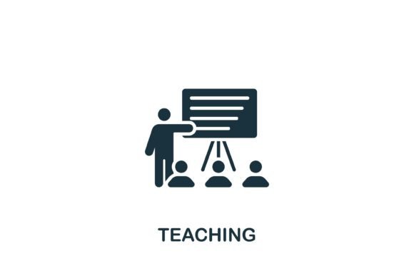 Teaching Icon: A Versatile Graphic Design Asset